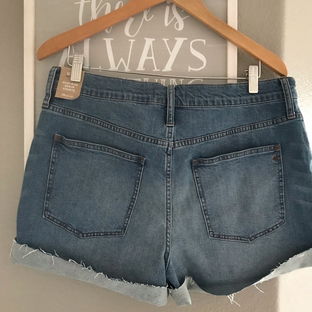 🎈Madewell High rise Button Shorts - Picture 7 of 7